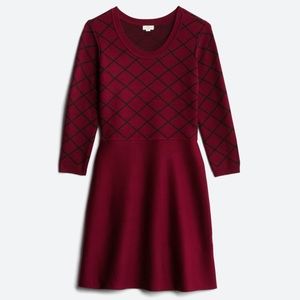 Mason & Belle Sweater Dress - Size XS (Maroon, from Stitch Fix)